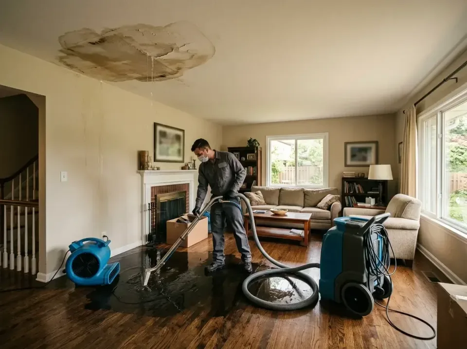 attic-pipe-burst-ceiling-drip-008 — frequently asked questions, Water Damage Restoration & Carpet Care in Michigan